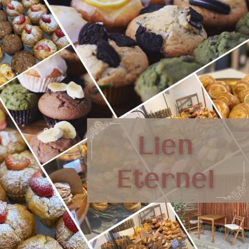 Lien Eternel｜焼き菓子｜パフェ｜ソフトクリーム｜ ドリンク｜コーヒー｜観葉植物｜雑貨｜